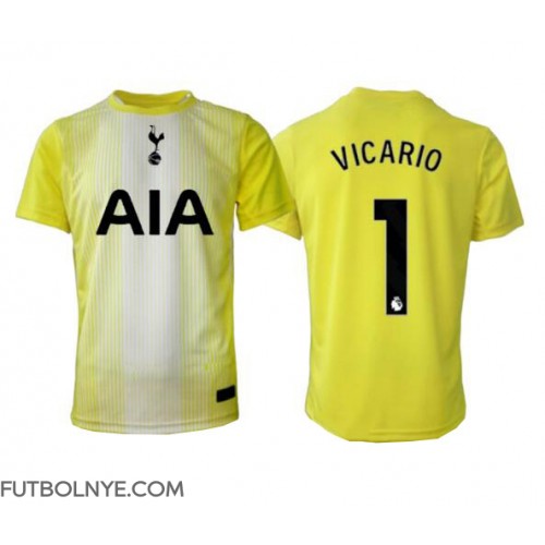 Camiseta Tottenham Hotspur Guglielmo Vicario #1 Portero Tercera Equipación 2025-26 manga corta Camiseta Tottenham Hotspur Guglielmo Vicario #1 Portero Tercera Equipación 2025-26 manga corta